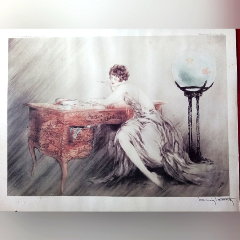 LOUIS ICART ETCHING